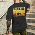 Dorfkind Und Stolz Darauf Farmers Children's S T-Shirt mit Rückendruck Geschenke für Ihn