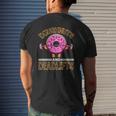 Doughnut And Deadlifts Barbell Donuts Dough Snack Doughnut Mens Back Print T-shirt Gifts for Him