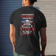 I Never Dreamed That Someday I Would Be A Grumpy Old Veteran Mens Back Print T-shirt Gifts for Him