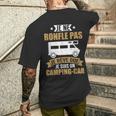 Drôle Camper Je Rêve Que Je Suis Un Camping Car T-shirt imprimé au dos Cadeaux pour lui