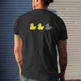 Duck Duck Grey Duck Mens Back Print T-shirt Funny Gifts
