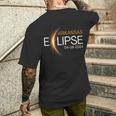 Eclipse 2024 Arkansas Totality Eclipse Arkansas Solar 2024 Men's T-shirt Back Print Gifts for Him