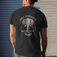Only Elephants Should Wear Ivory Mens Back Print T-shirt Gifts for Him