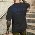 Esa Esa Agence Spatiale Européenne Logo Solide Logo De Police T-shirt imprimé au dos Cadeaux pour lui