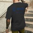 Esa Camisa Con Logotipo De Huellas Dactilares Esa Agencia Espacial Europea Fuente Con Logotipo De Huellas Dactilares Camiseta Hombre Estampado Espalda Regalos para él