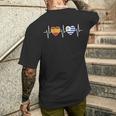 España Y Uruguay Bandera De Uruguay Banderas Camiseta Hombre Estampado Espalda Regalos para él