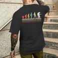 Evolution Bomberos Regalo Para Jugadores De Bomberos Camiseta Hombre Estampado Espalda Regalos para él