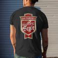 Faded San Francisco Sunday Bay Area Faithful Beer Label Men's T-shirt Back Print Gifts for Him