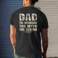 Family 365 Mechanic Dad Mechanics Father's Day Mens Back Print T-shirt Gifts for Him