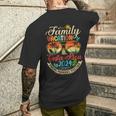 Family Vacation Costa Rica 2024 Memories Family Summer Trip Men's T-shirt Back Print Gifts for Him