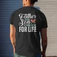 Father And Son Best Friends For Life Lovers Dad Father's Day Mens Back Print T-shirt Gifts for Him