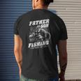 Father And Son Fishing Partner For Life Father Day Mens Back Print T-shirt Gifts for Him