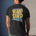 Father's Day For Daddy Rad Dad Mens Back Print T-shirt Gifts for Him