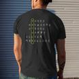 Father's Day Men From Daughter Son Wife For Husband Dad Mens Back Print T-shirt Gifts for Him