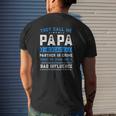 Father's Day They Call Me Papa Because Partner In Crime Mens Back Print T-shirt Gifts for Him