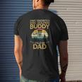 My Favorite Disc Golfing Buddy Calls Me Dad Disc Golf Lover Mens Back Print T-shirt Gifts for Him