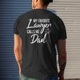 My Favorite Lawyer Calls Me Dad Mens Back Print T-shirt Gifts for Him