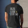 Fishing Reel Cool Step Dad Father’S Day For Fisherman Mens Back Print T-shirt Gifts for Him