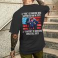 A Fool Is Someone Who Supported Him In 2020 Anti-Biden Men's T-shirt Back Print Funny Gifts