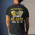 Weekend Forecast Rc Cars And Beer Rc Car Mens Back Print T-shirt Gifts for Him