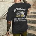Forklift Driver Lagerist Slogan Forklift T-Shirt mit Rückendruck Geschenke für Ihn