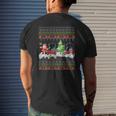 Forklift Operator Forklift Driver Forklift Truck Christmas Mens Back Print T-shirt Gifts for Him