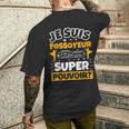 Fossoyeur Drôle Cadeau Quel Es Ton Super Pouvoir T-shirt imprimé au dos Cadeaux pour lui
