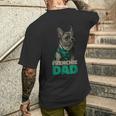 Frenchie Dad French Bulldog Dad T-Shirt mit Rückendruck Geschenke für Ihn