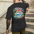 Friends Cruise 2024 Cruise Squad 2024 Friend Group Men's T-shirt Back Print Gifts for Him