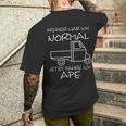 Früher Normal Jetzt Fahre Ich Ape 50 I Ape Tm Tricycle Ape T-Shirt mit Rückendruck Geschenke für Ihn