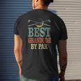 Best Grandude By Par Father's Day Golf Grandpa Mens Back Print T-shirt Gifts for Him