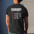 Car Guy Carguy Christmas Wish List Mens Back Print T-shirt Gifts for Him