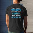 Fathers Day I Am Your Fathers Day Mens Back Print T-shirt Gifts for Him