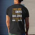 I Have Gone 0 Days Without Making A Dad Joke Mens Back Print T-shirt Gifts for Him