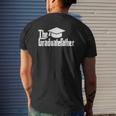 Graduation Dad The Graduate-Father Day Men Daddy Mens Back Print T-shirt Gifts for Him