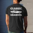 Grandpa Classic Car Men's T-shirt Back Print Gifts for Him