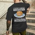 Leberkas Fleischkas Liver Cheese Liver Cheese Slogan T-Shirt mit Rückendruck Geschenke für Ihn