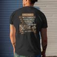 Machinist For Men Dad Brother Uncle Papa Mens Back Print T-shirt Gifts for Him