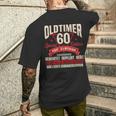 Oldtimer 60 Jahre Birthday T-Shirt mit Rückendruck Geschenke für Ihn