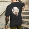 Rat Face For Rats Mouse & Rodent Lovers Men's T-shirt Back Print Gifts for Him