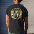 Retirement s Men Dad Bachelor Party Lovers Mens Back Print T-shirt Gifts for Him