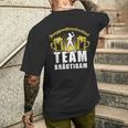 Stag Party Jga Team Groom T-Shirt mit Rückendruck Geschenke für Ihn