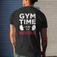 Workout Gym Time Madafakas Mens Back Print T-shirt Gifts for Him