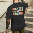 Future Grande Soeur Jeais Etre Grande Soeur Camiseta Hombre Estampado Espalda Regalos para él