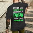 Gamer Gamer Papa Gaming T-Shirt mit Rückendruck Geschenke für Ihn