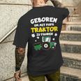 Geboren Um Mit Papa Traktor Zu Fahren Children's Jumper T-Shirt mit Rückendruck Geschenke für Ihn