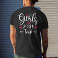 Girls Trip 2024 Weekend Hello Summer 2024 Vacation Men's T-shirt Back Print Gifts for Him