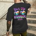 Girl’S Trip Barbados 2024 Summer Beach Weekend Vacation Men's T-shirt Back Print Gifts for Him