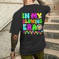 In My Glowing Era Tie Dye Bright Hello Summer Vacation Trips Men's T-shirt Back Print Gifts for Him