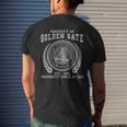 Golden Gate University School Of Law Mens Back Print T-shirt Gifts for Him